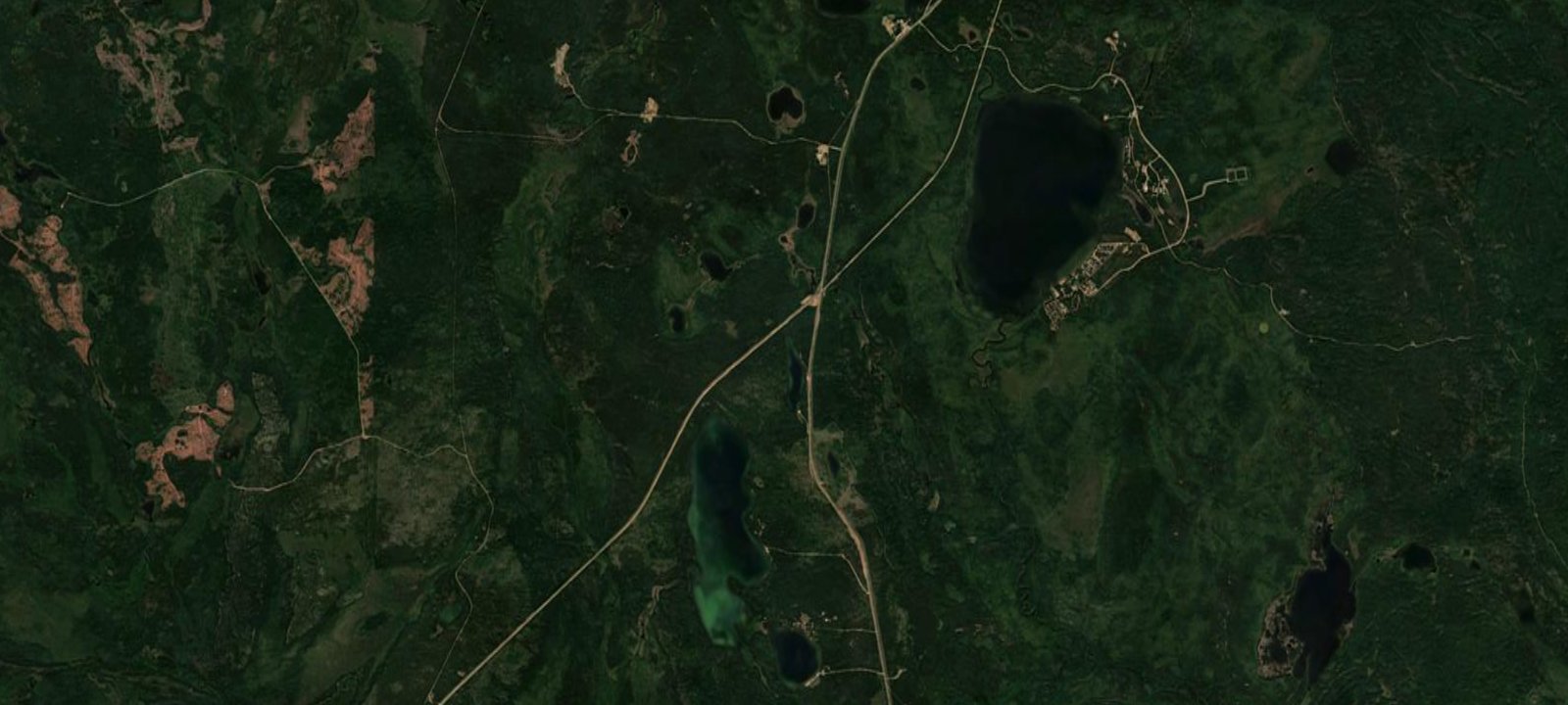 Map of Shannon Lake