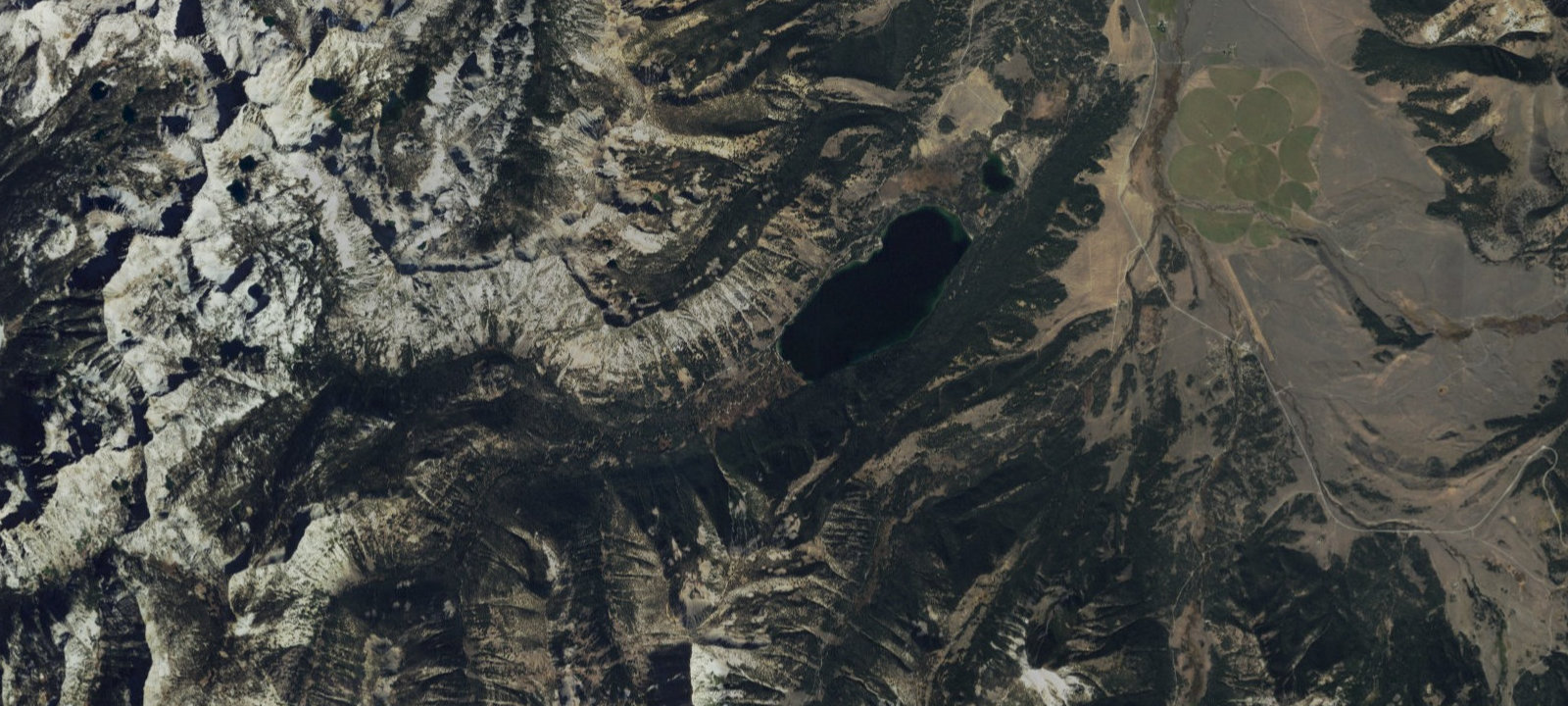 Map of Alturas Lake Inlet Campground