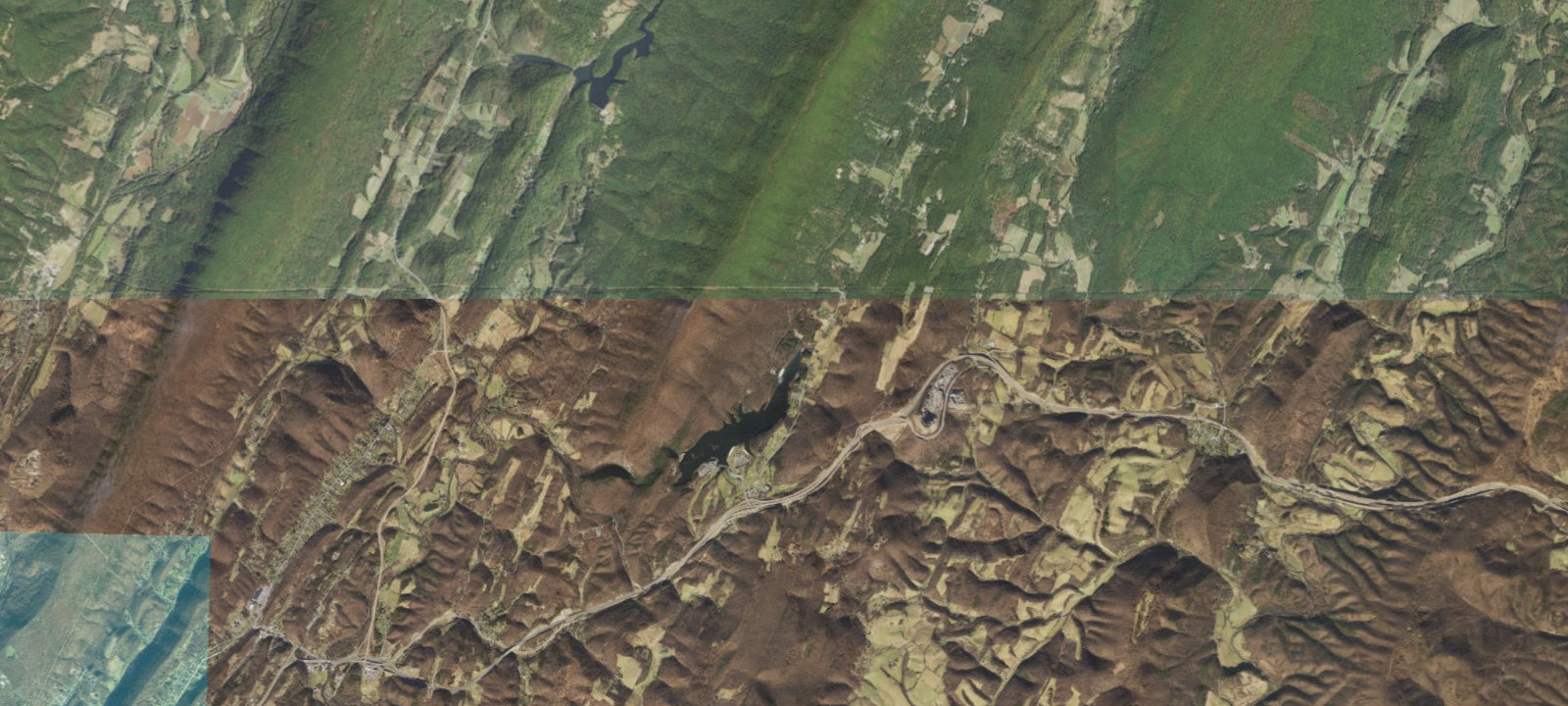 Map of Ash and Elm Loops