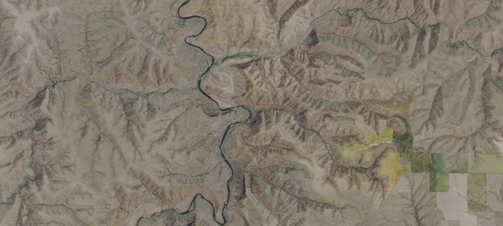 Map of Devils Canyon