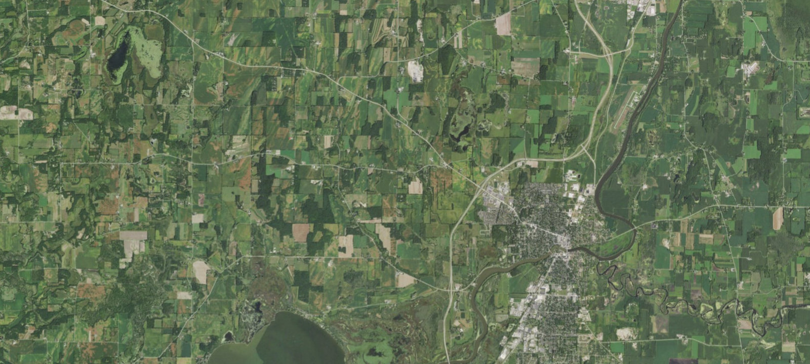 Map of Pilgrims Campground
