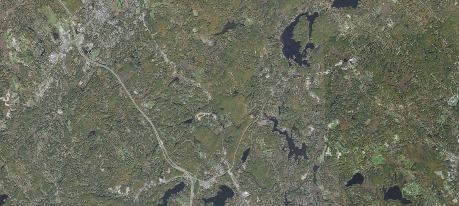 Map of Windham Town Forest Tent Platforms