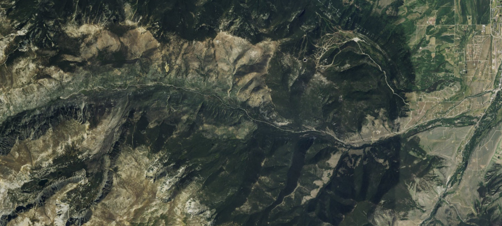 Map of Basin Campground