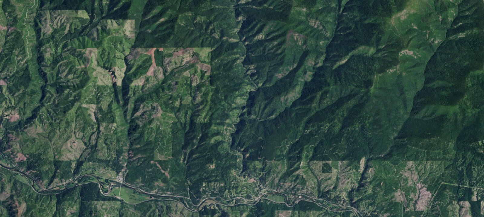 Map of Big Creek