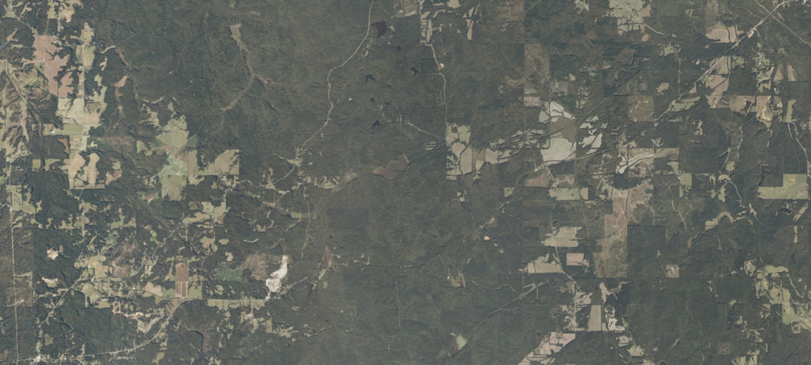 Map of Puskus Lake Recreation Area