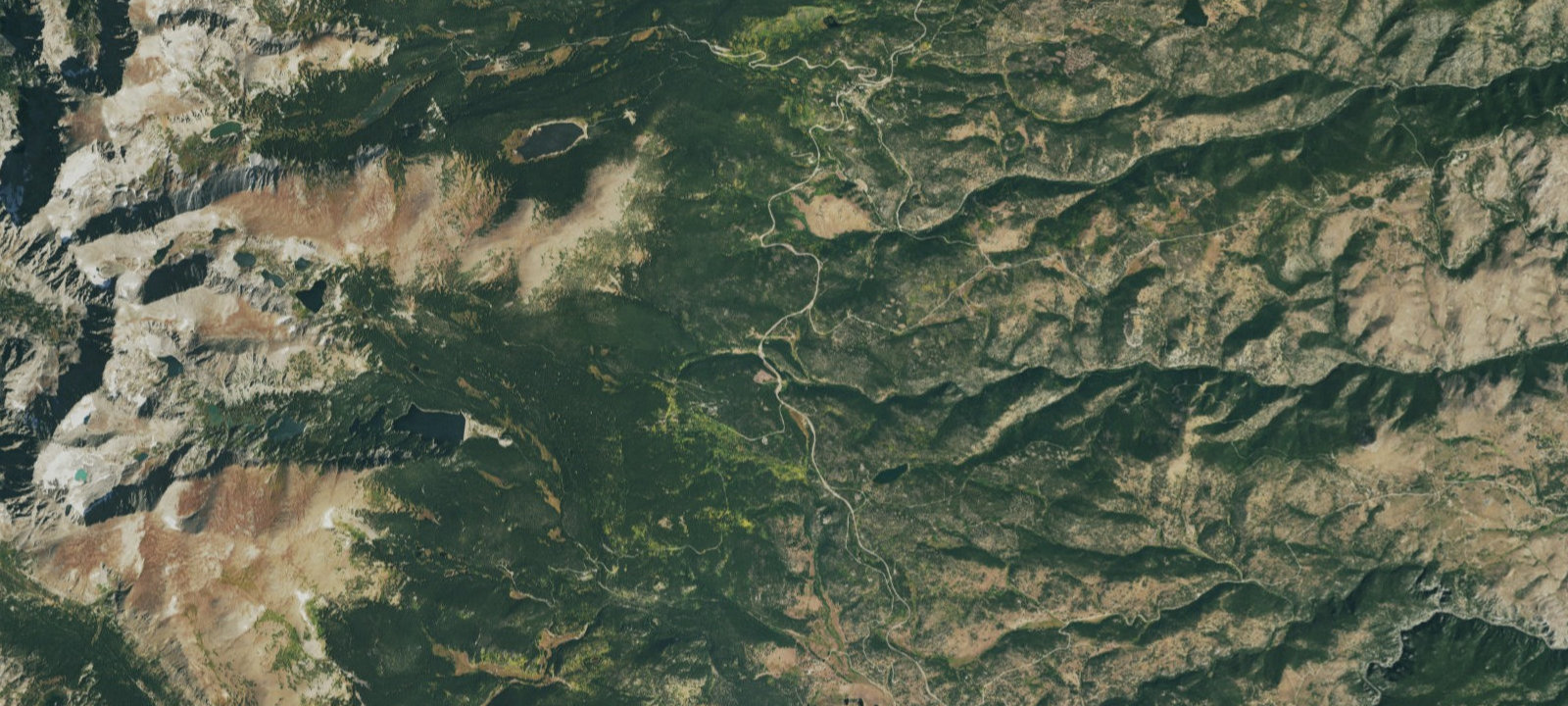 Map of Ruby Gulch Dispersed Camping