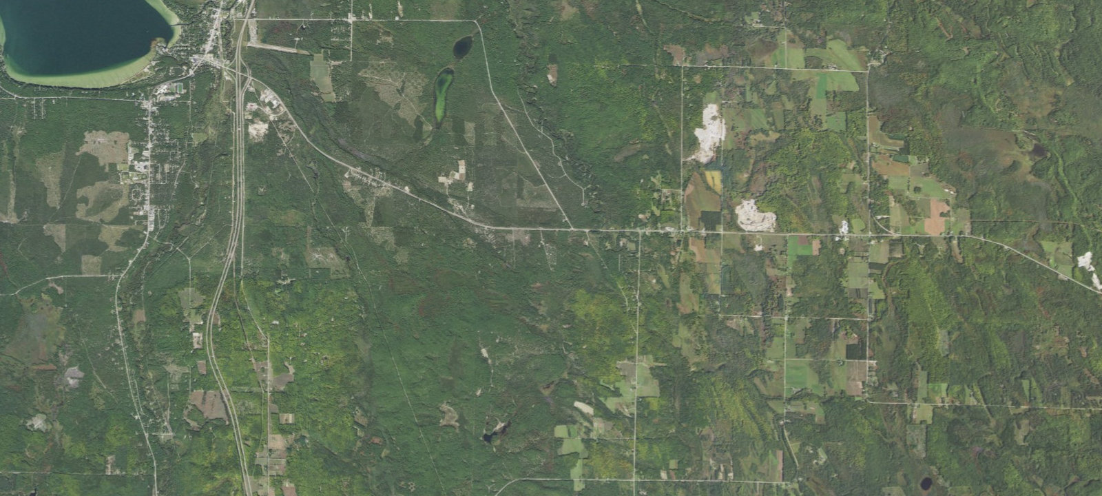 Map of Michigan Oaks Camping Resort
