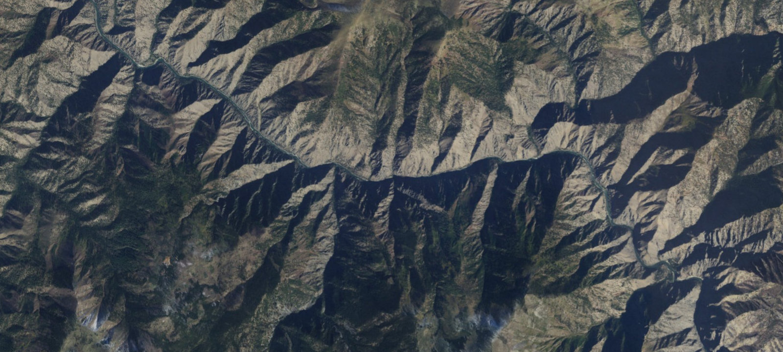 Map of Spindle Creek Campsite