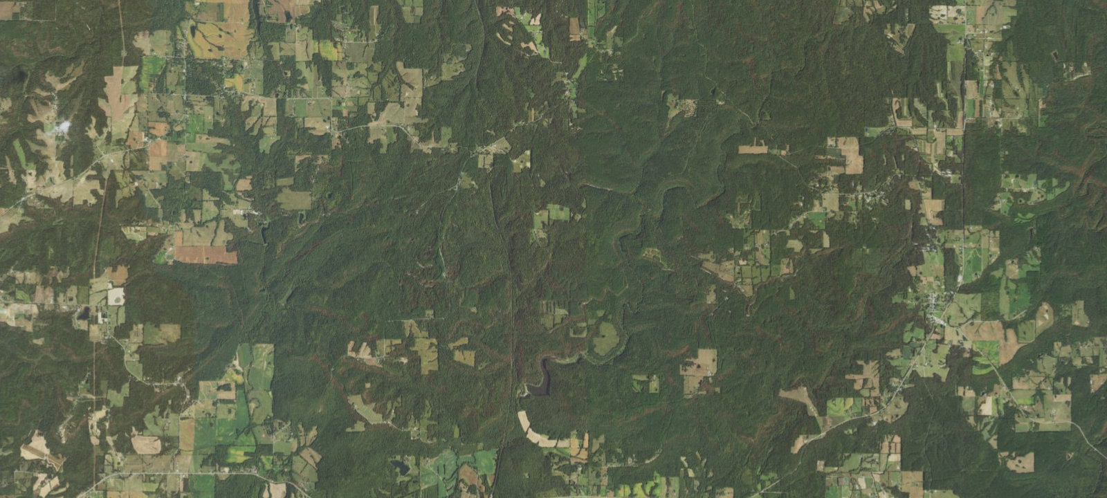 Map of Jackson Falls primitive camping