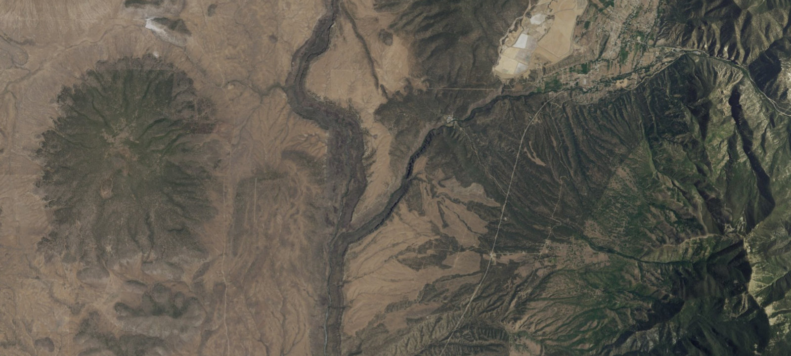 Map of El Aguaje Campground