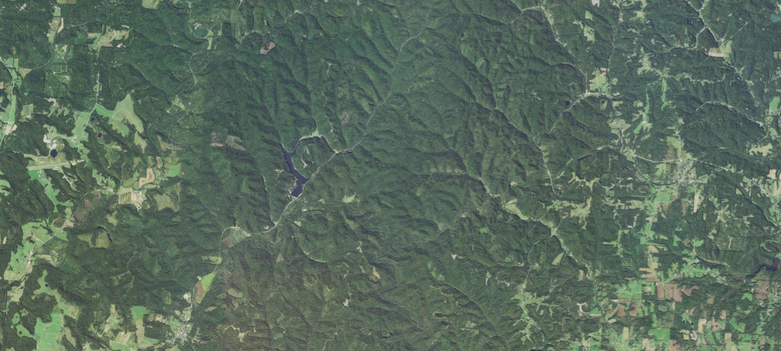 Map of Camp 1, Zaleski State Forest
