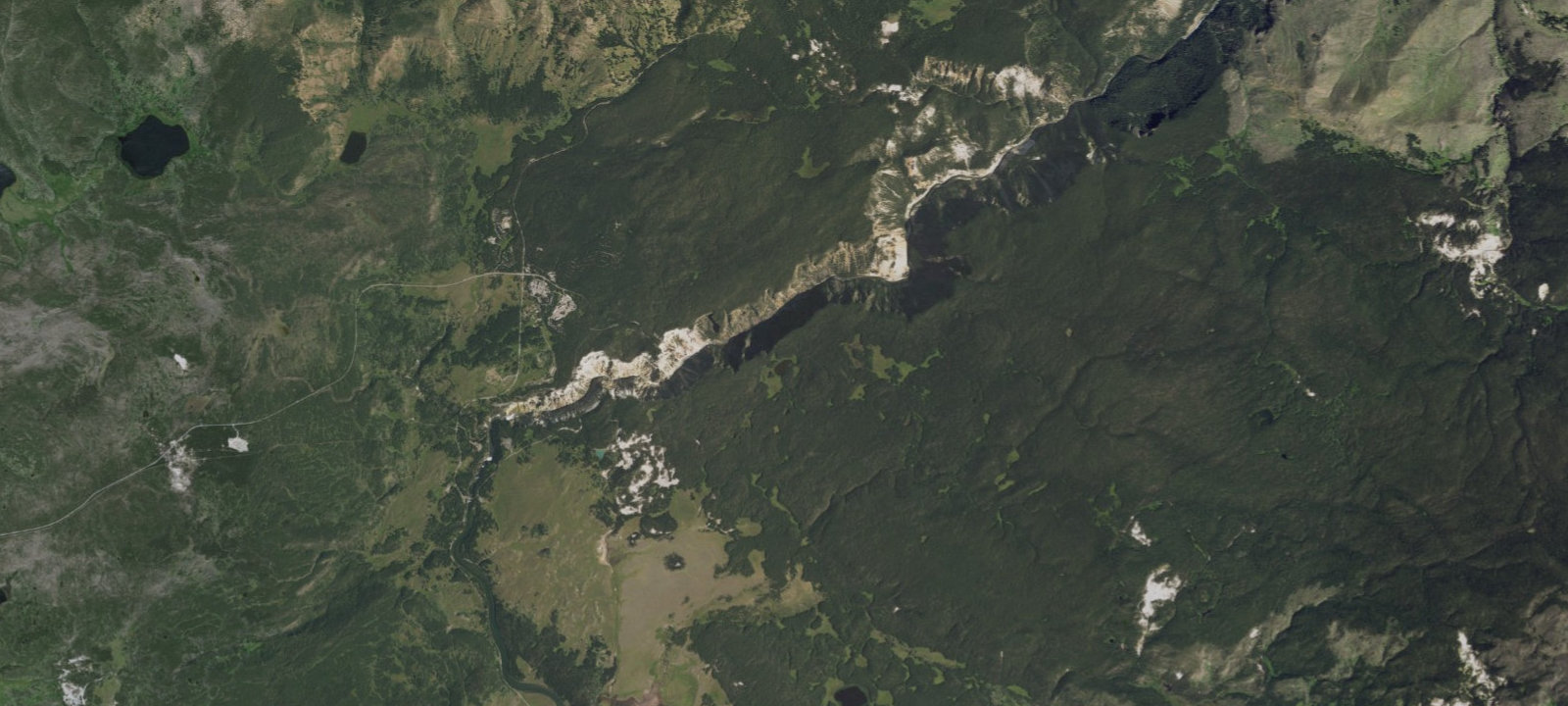 Map of 4R2 - Ribbon Lake North
