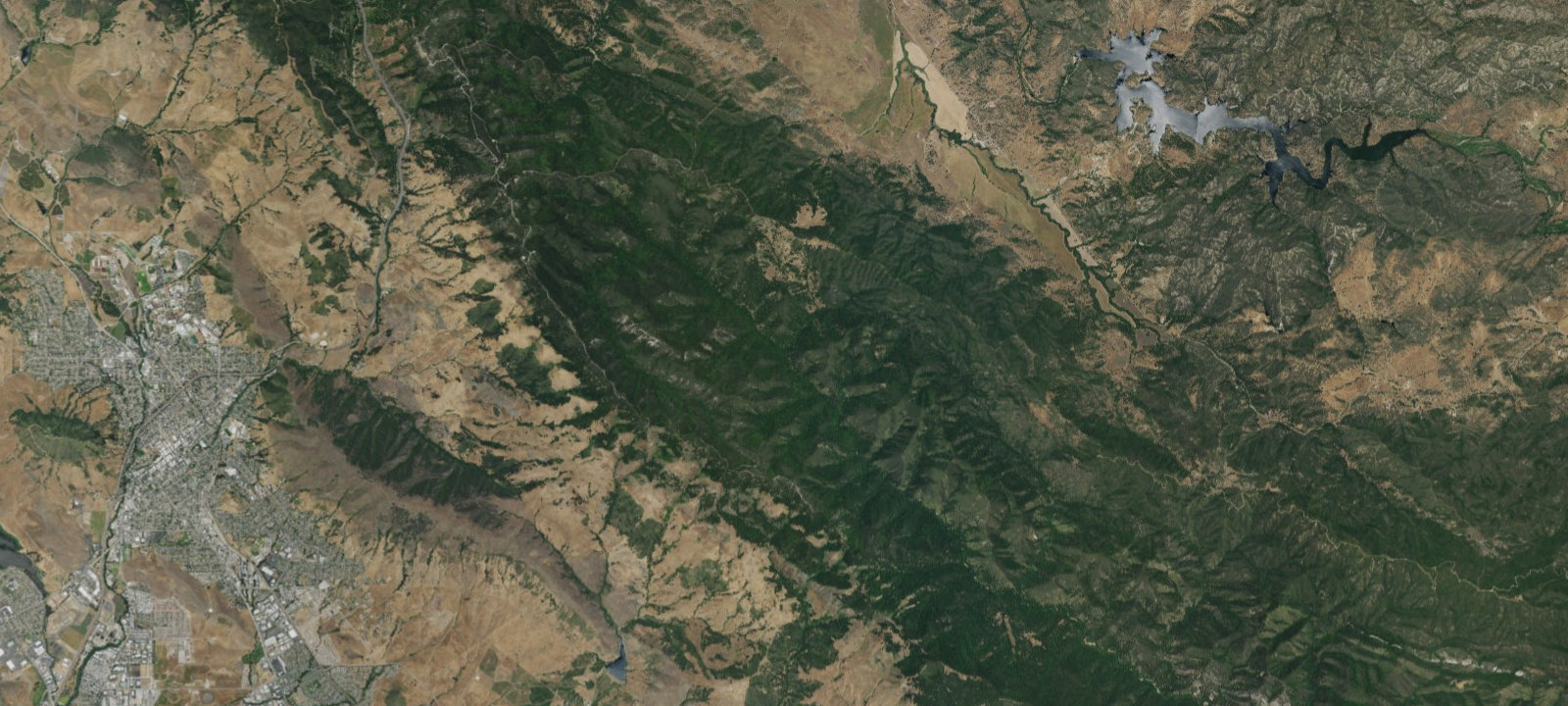 Map of Sulphur Pot Campground