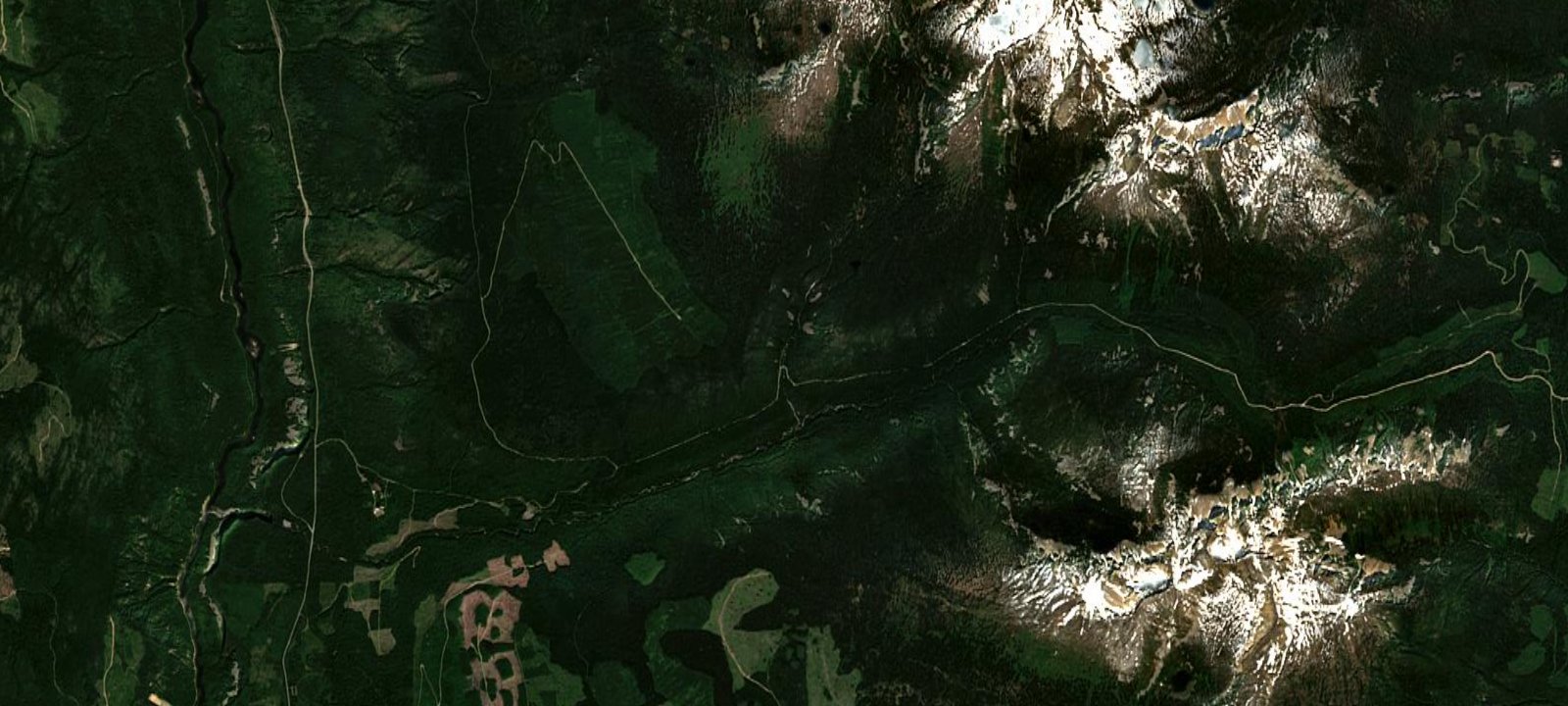 Map of Silvertip Falls Recreation Site