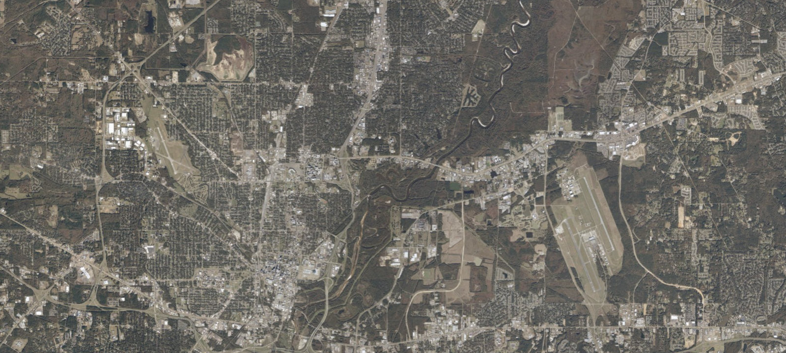 Map of LeFleur's Bluff State Park