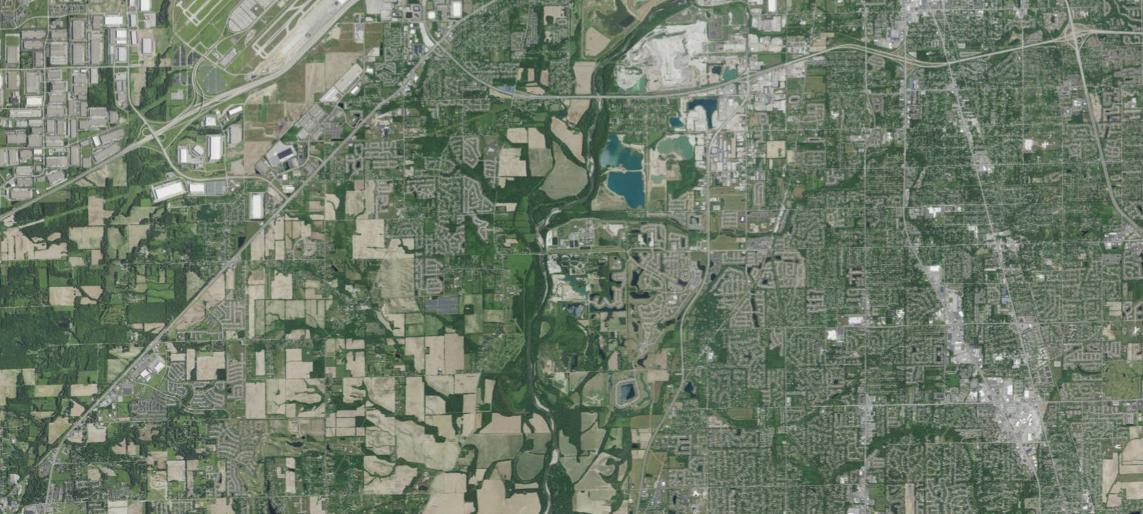 Map of Indy Lakes
