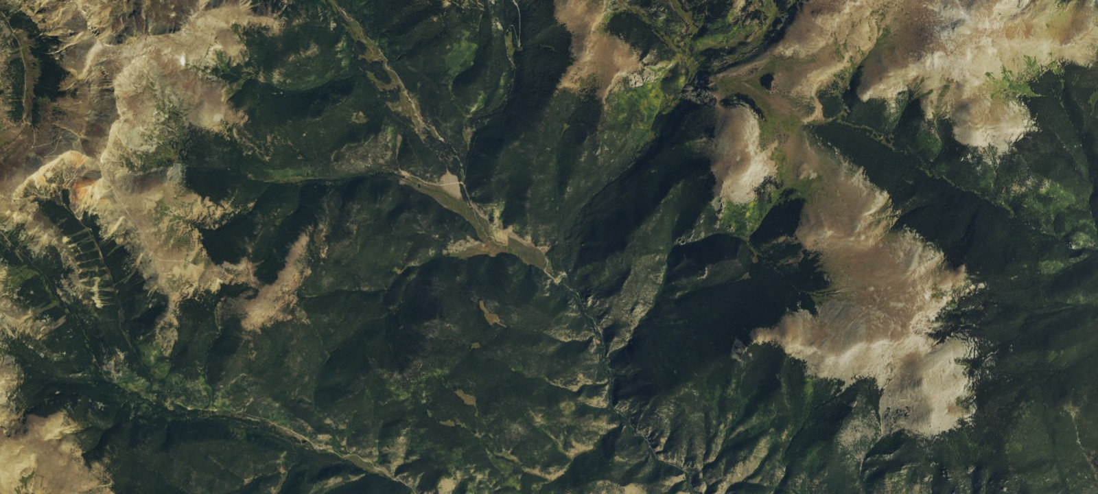 Map of Burning Bear Campground