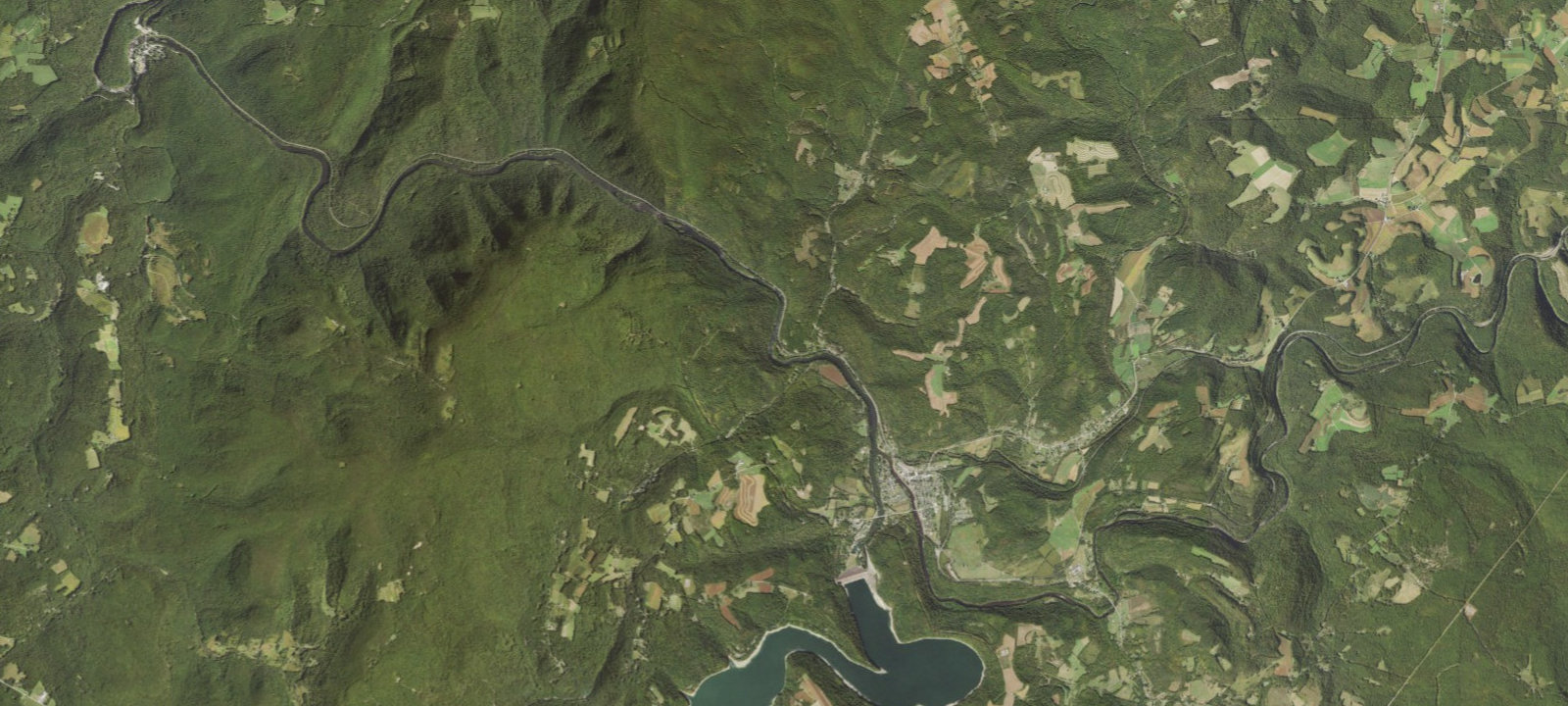 Map of Paddler's Lane Campground