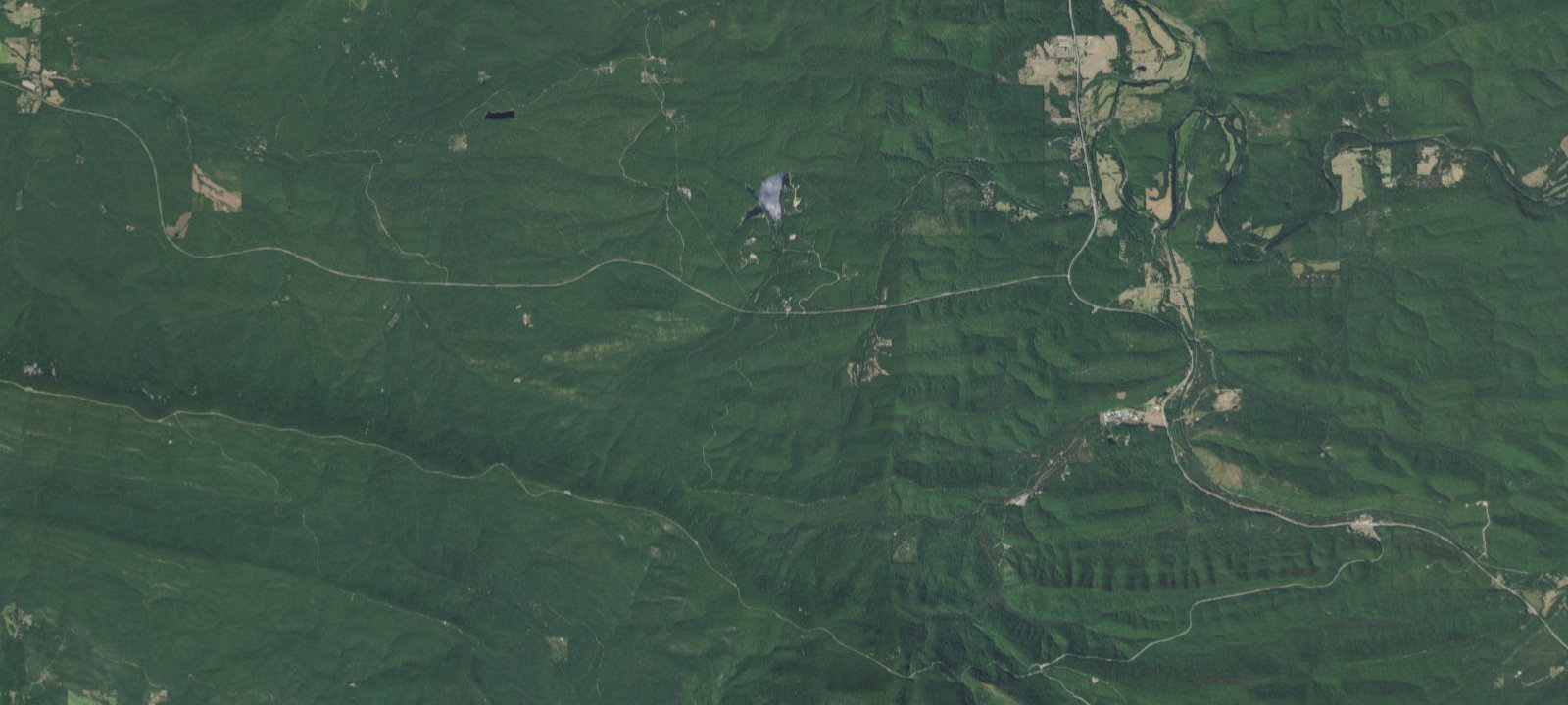 Map of Cedar Lake Campground