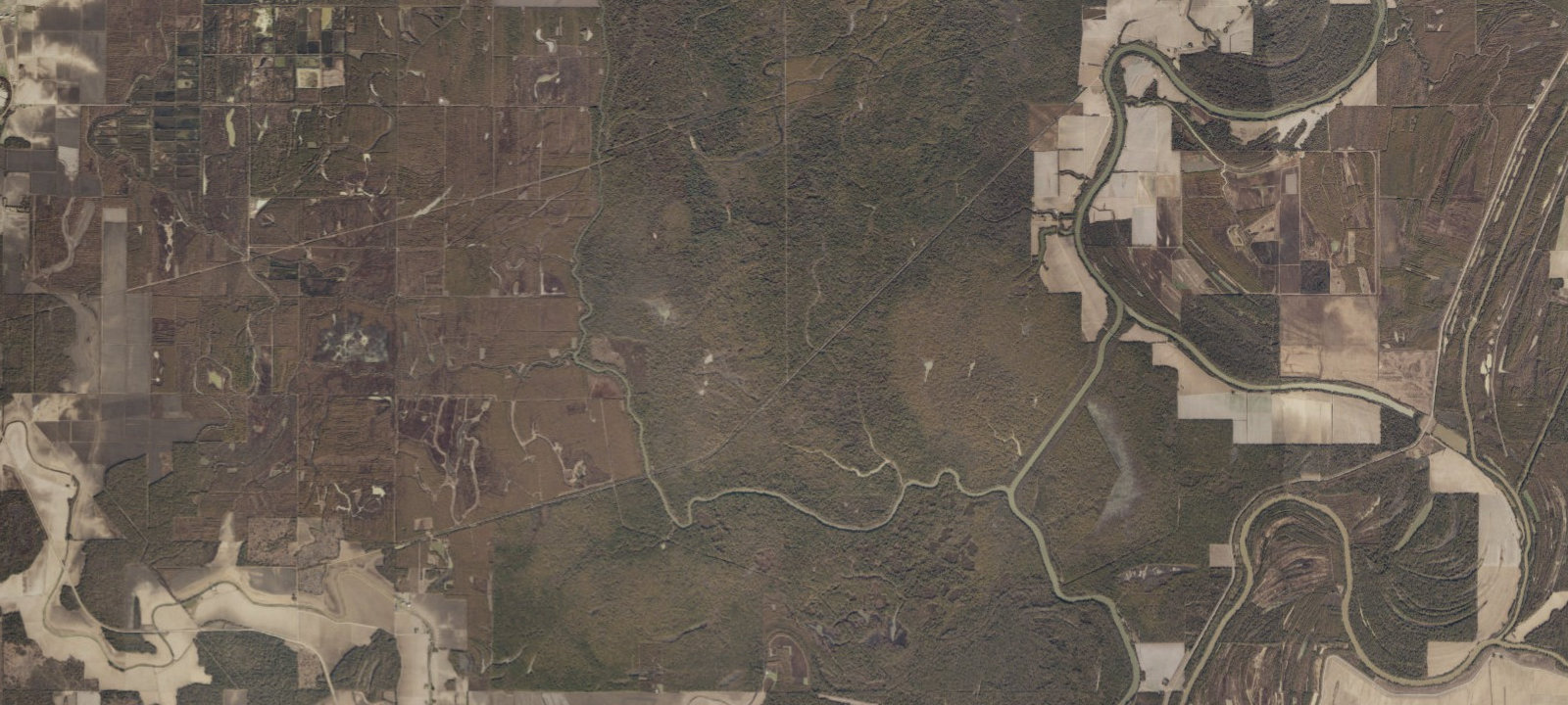 Map of Hunt Camp 45A