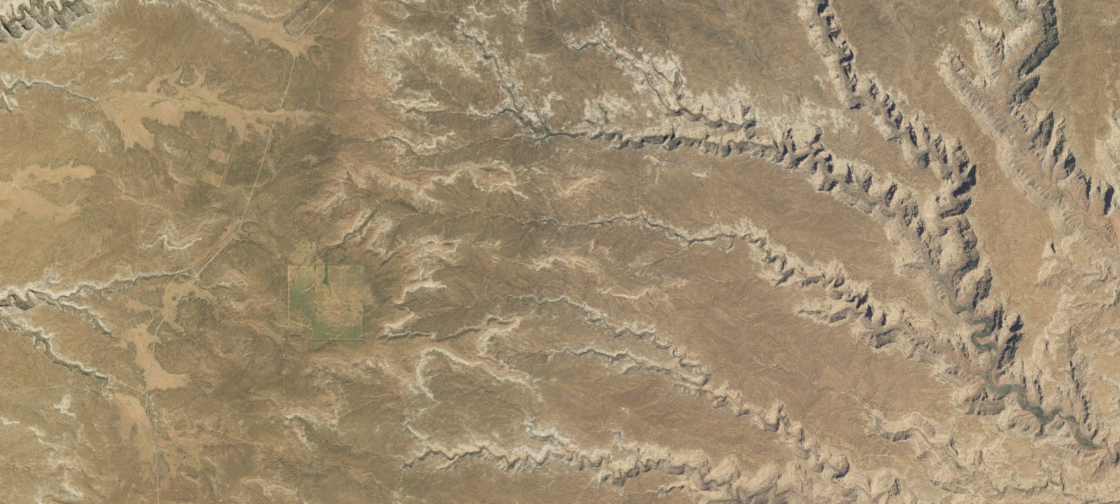 Map of Snow Flat Camp 4