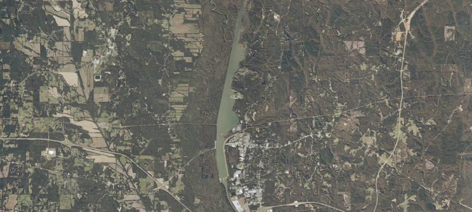 Map of Jamie L. Whitten Park