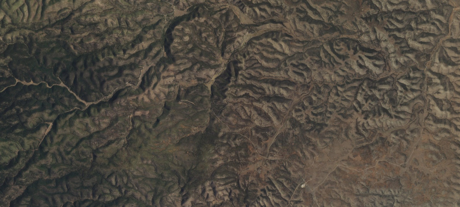Map of Bluewater Lookout Tower Site #2