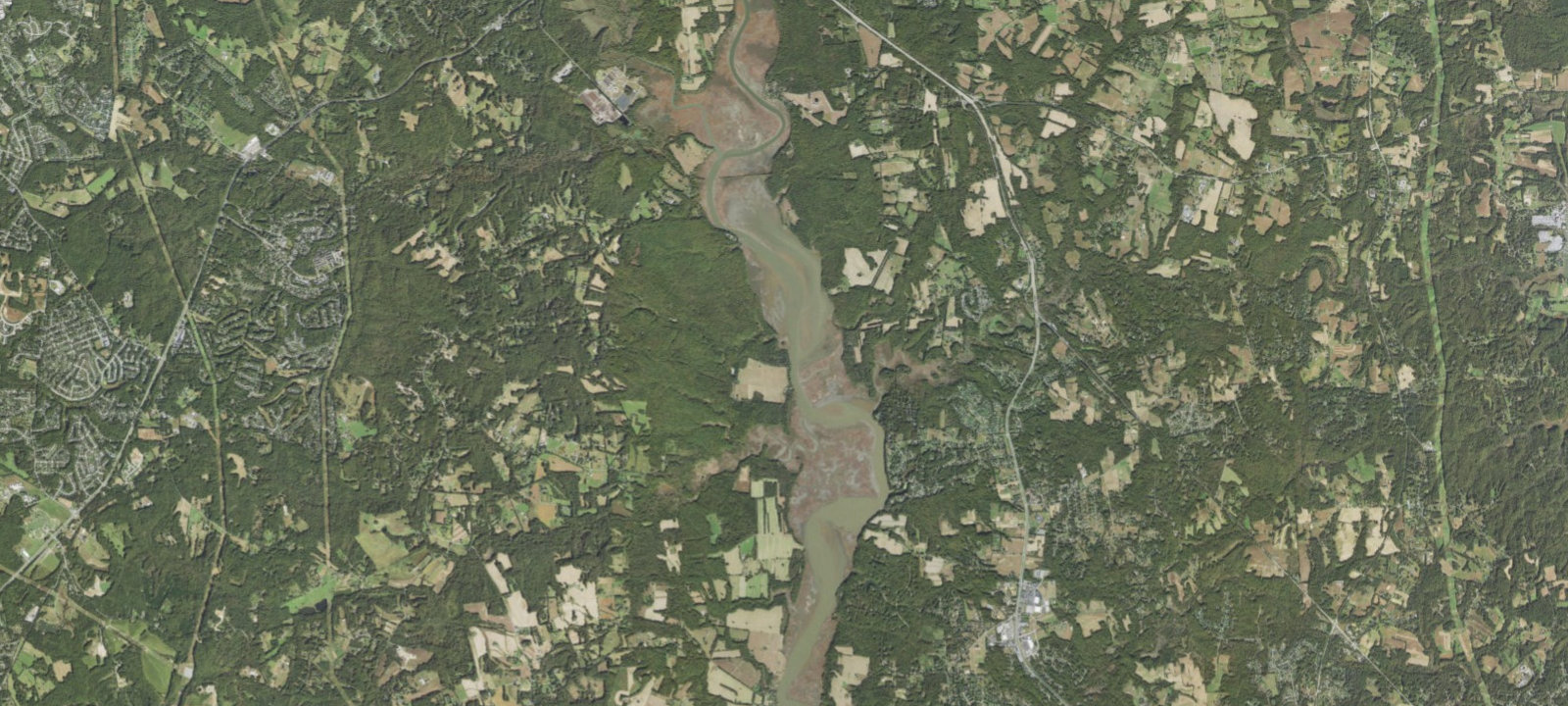 Map of Patuxent River Park Canoe Camp