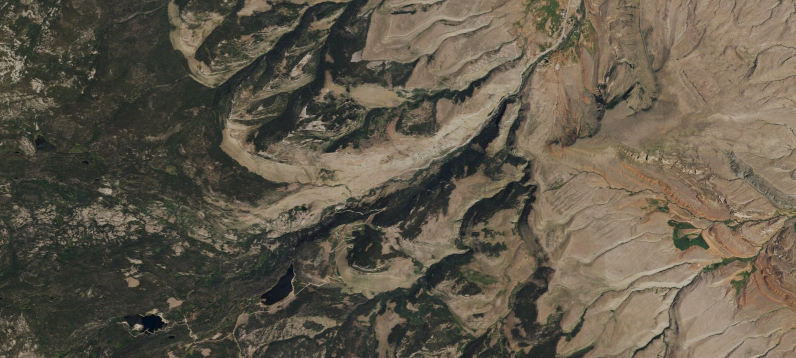 Map of Sinks Canyon