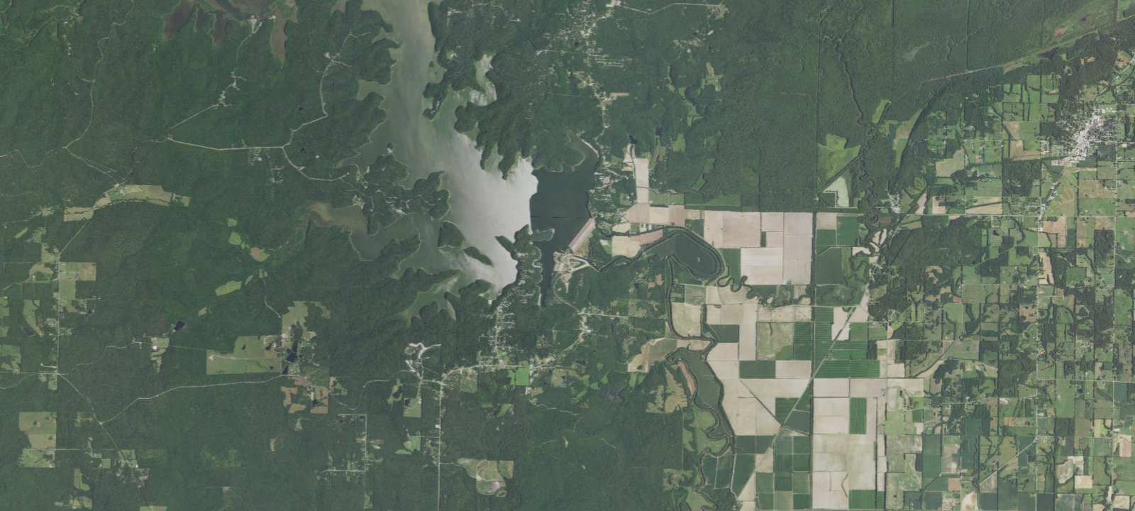 Map of Redman Creek Recreation Area