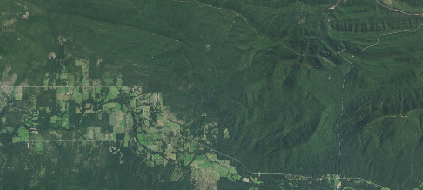 Map of Billy Creek Recreation Area