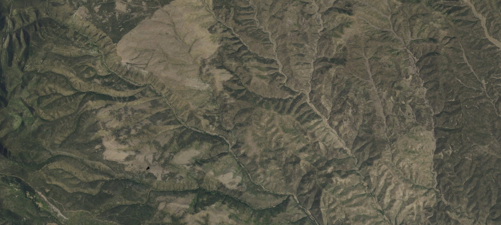 Map of Horse Canyon