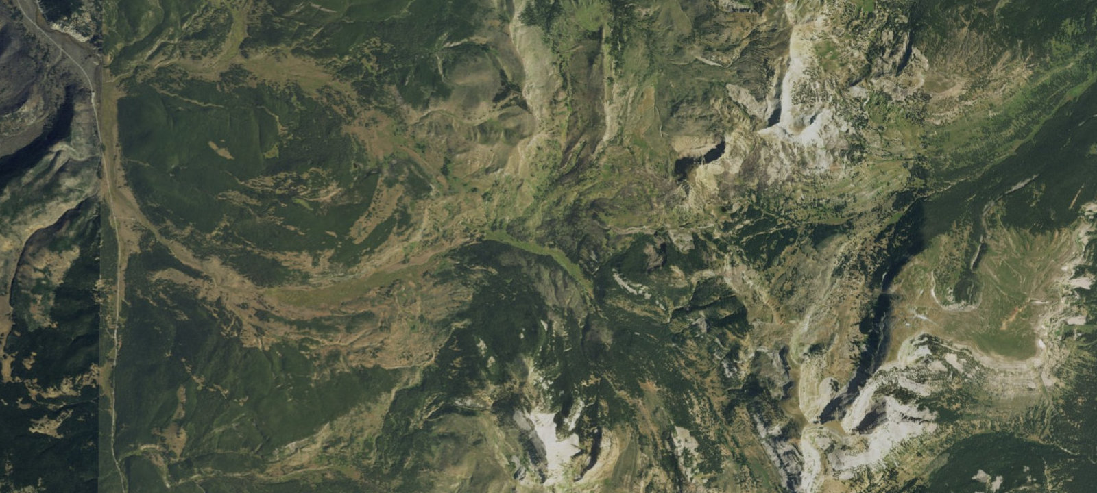 Map of Upper Gallatin River Stock