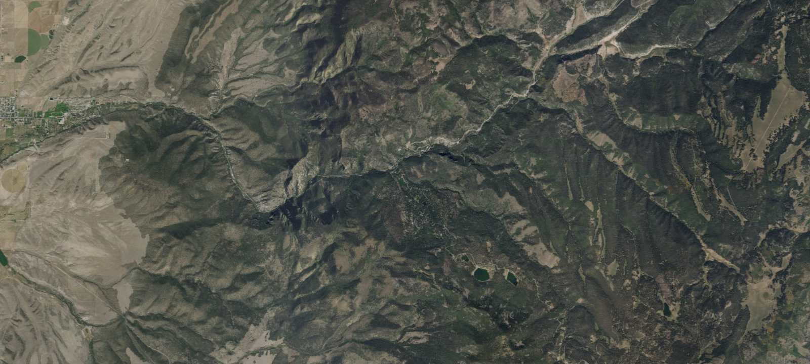 Map of Little Reservoir Campground