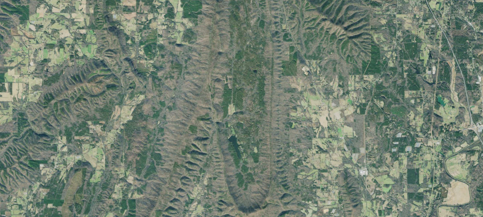 Map of Pocket Campground
