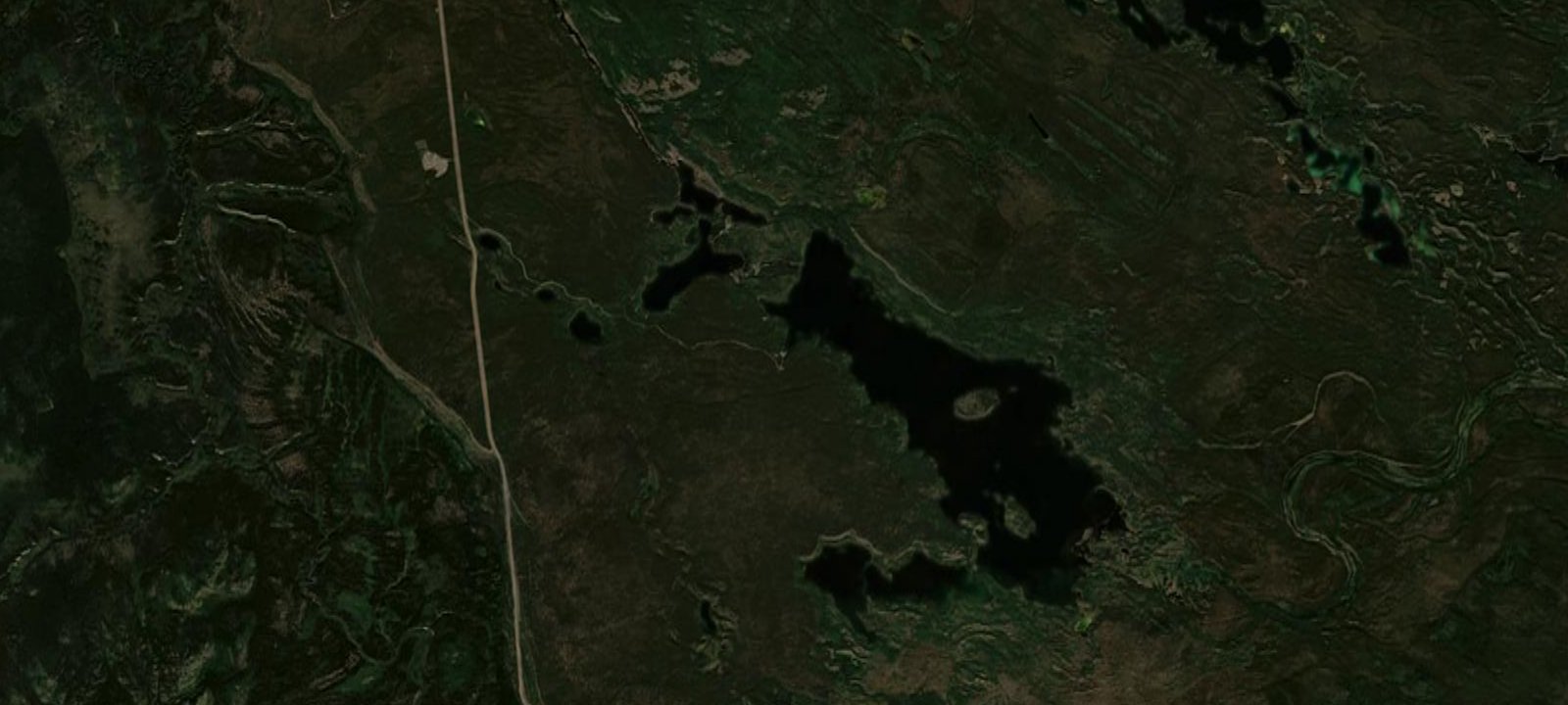 Map of Tarfu Lake Campground