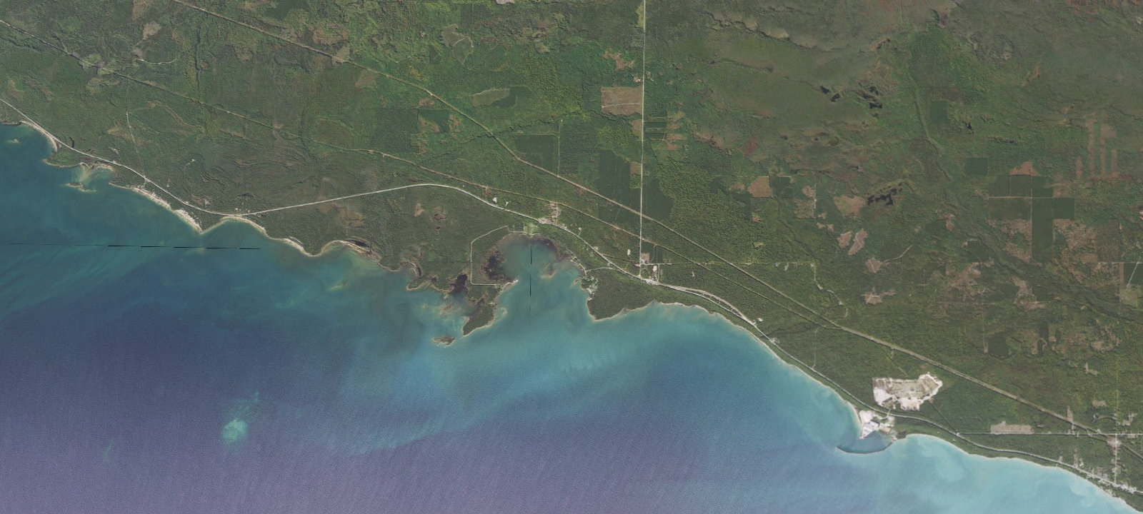 Map of Epoufette Bay Campground