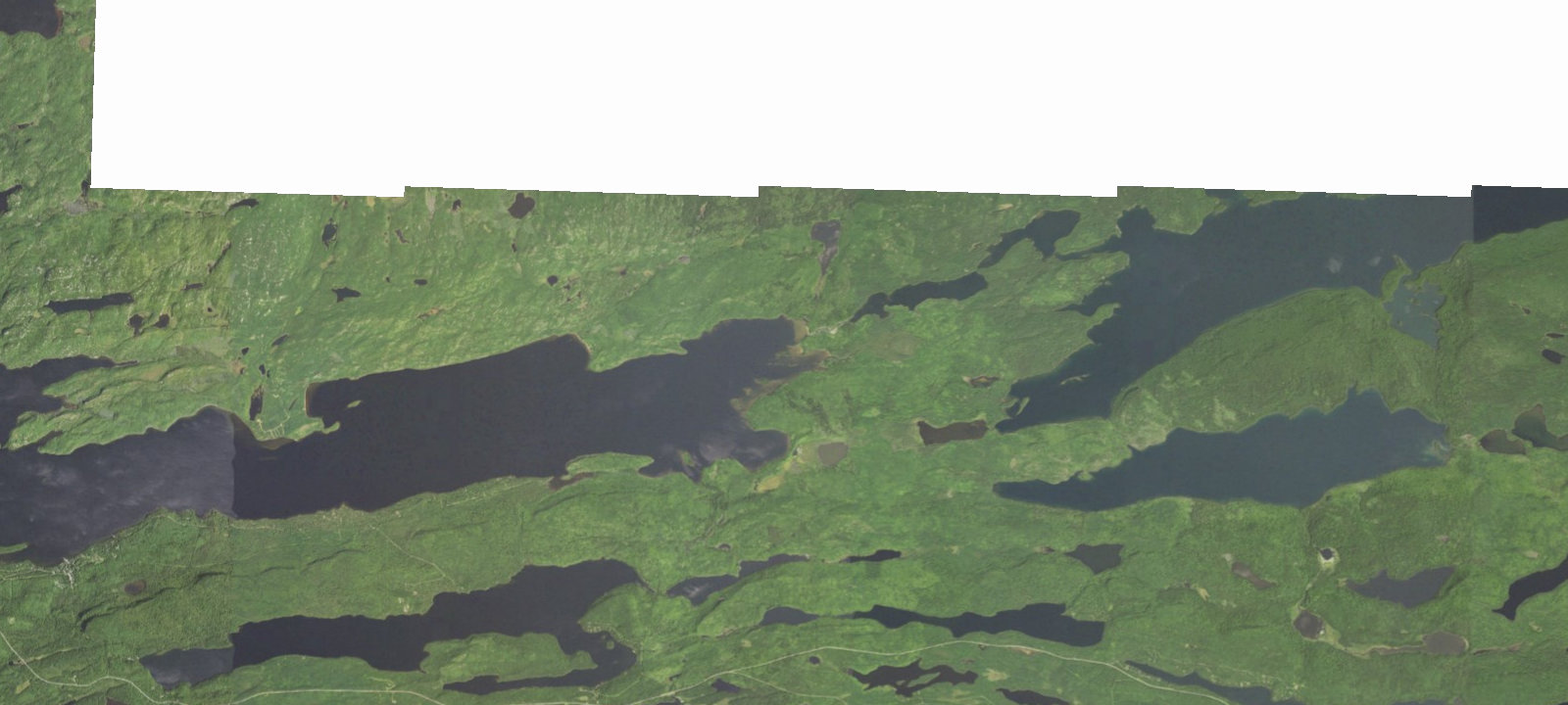 Map of Gunflint Lake Site 6