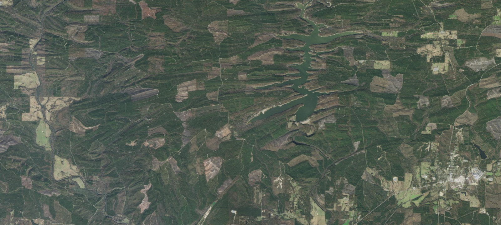 Map of Jefferson Ridge