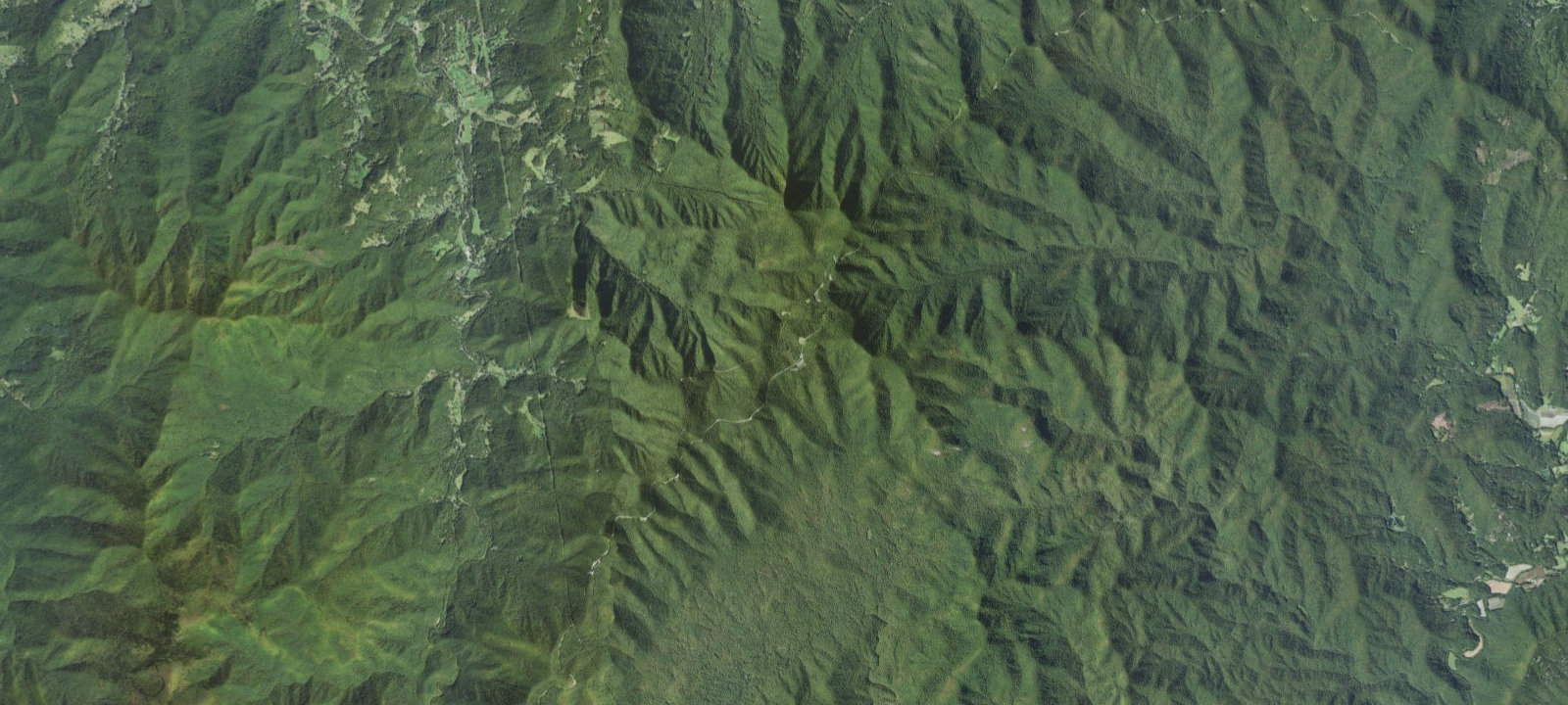 Map of Mount Pisgah Campground