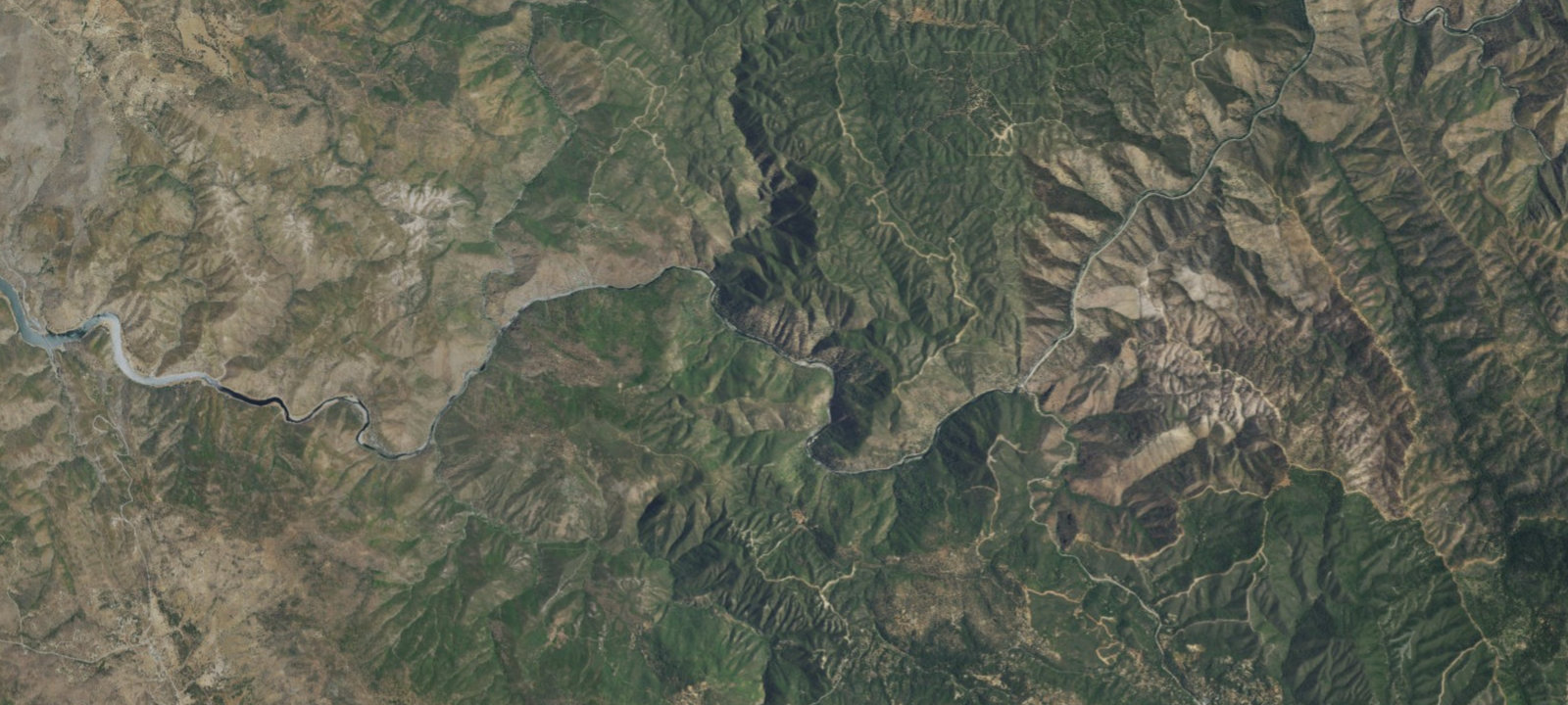 Map of Willow Placer Campground