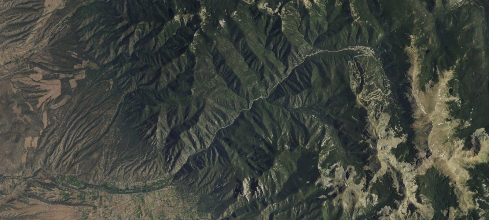 Map of Cuchilla Campground