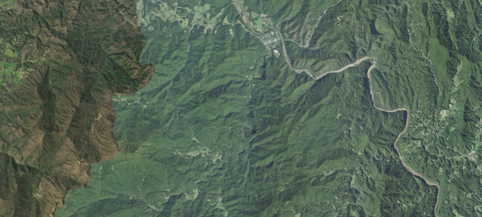 Map of Rocky Bluff Campground