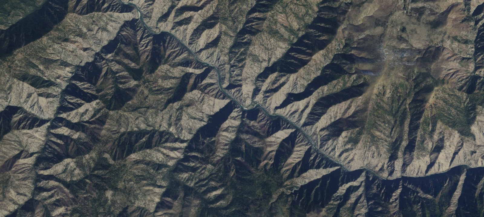 Map of Tag Creek Campsite