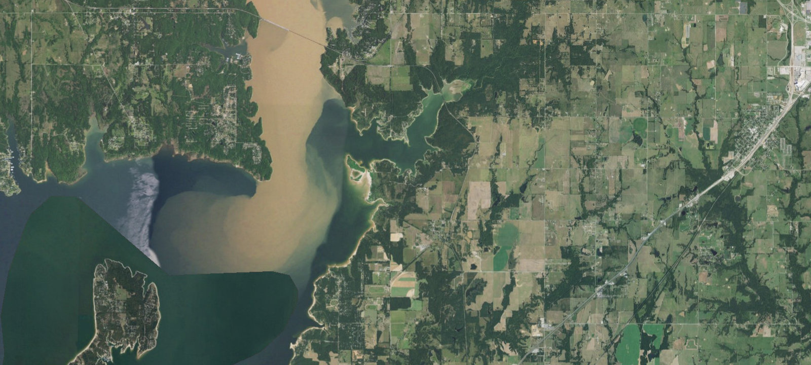 Map of Platter Flats