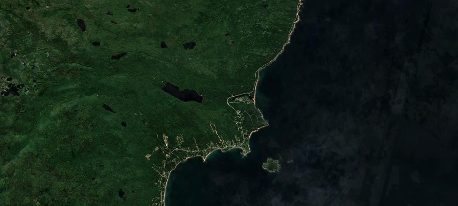Map of Broad Cove Campground