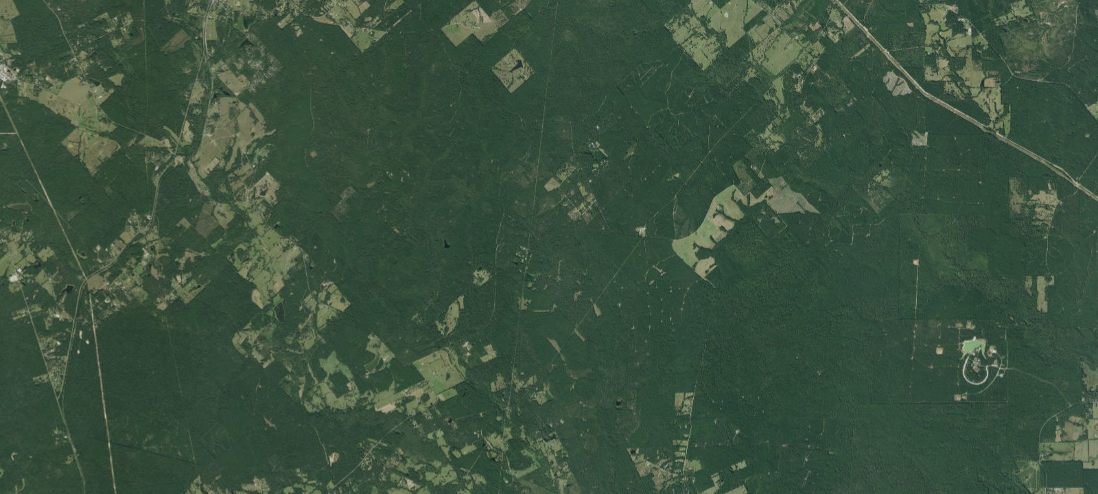 Map of Four Notch Hunter Camp