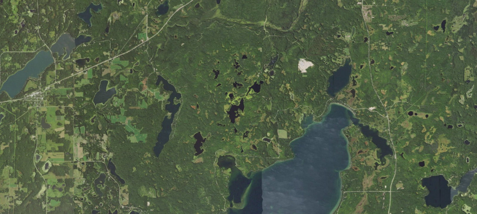 Map of Big Bass Island - W68
