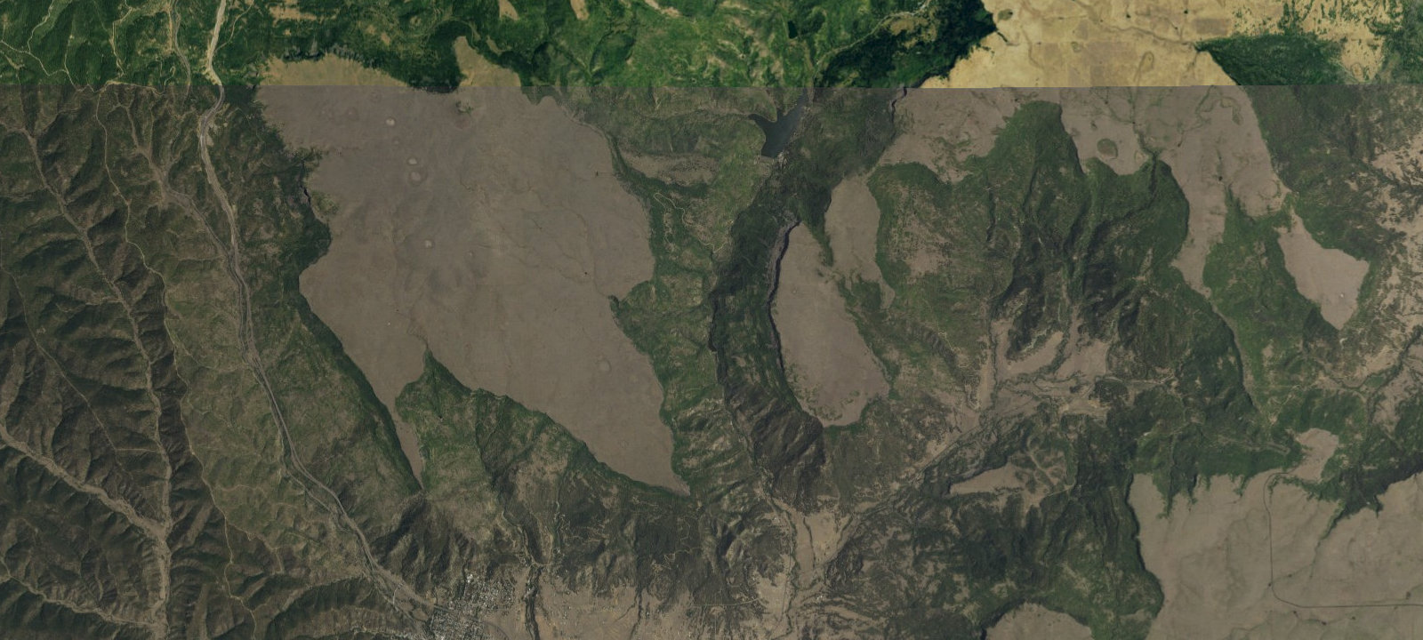 Map of Overflow Camping