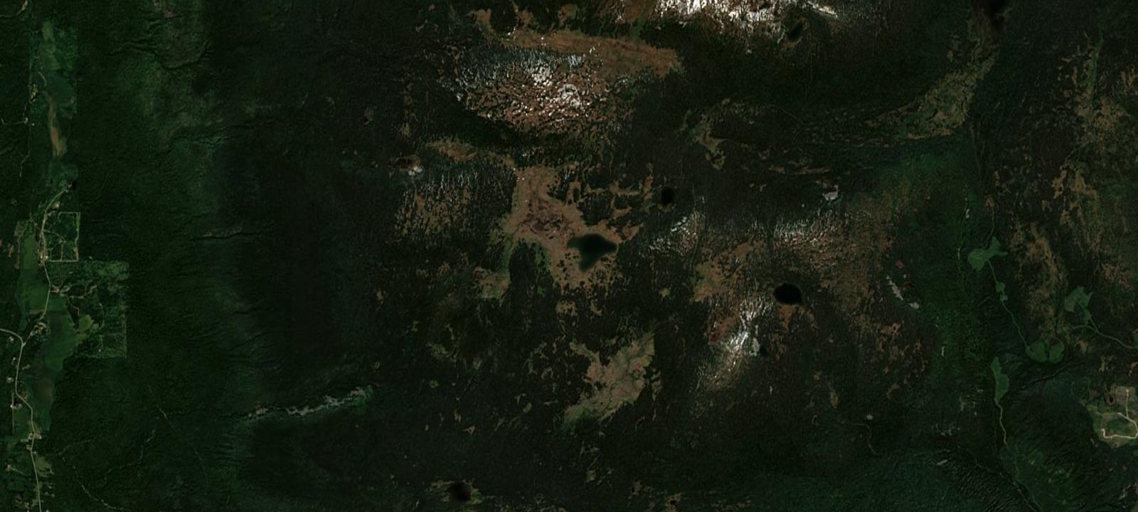 Map of Fight Lake Wilderness Campsite
